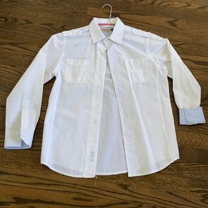 Boys Classic White Buttondown